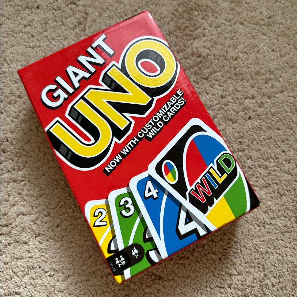 GIANT Card Game - Red
